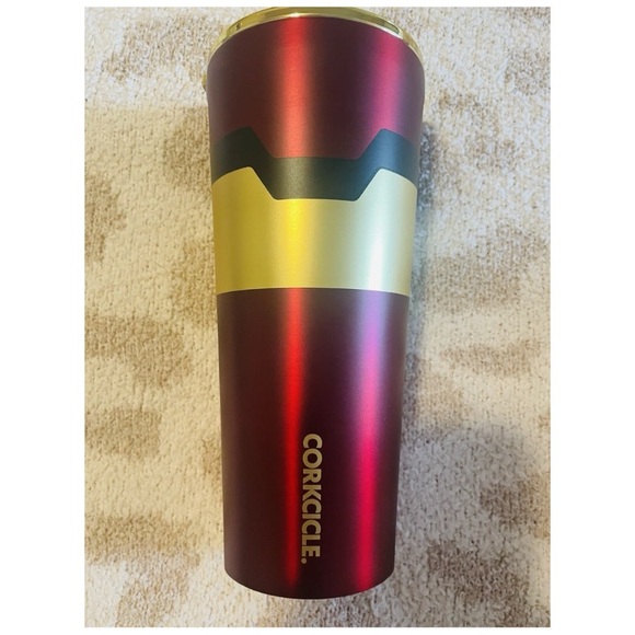 Marvel Iron Man Collectible 24oz stainless steel Red and Gold Tumbler - Picture 1 of 3